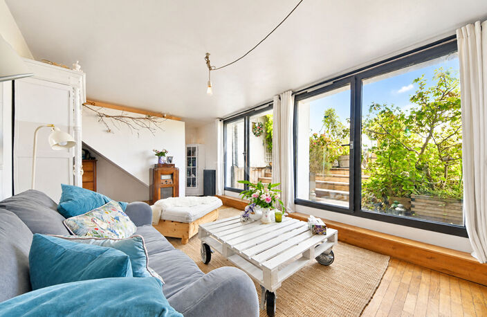 Duplex en dernier étage avec jardin paysager — photo 4