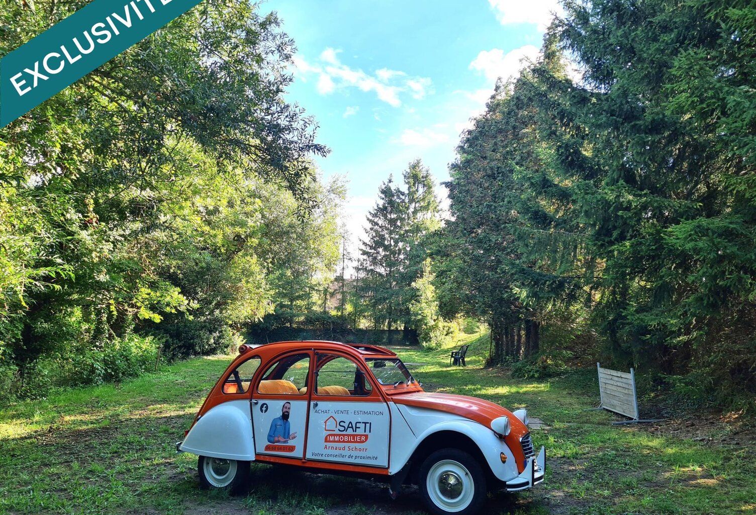 Beau terrain constructible hors lotissement à Saverne — photo 1