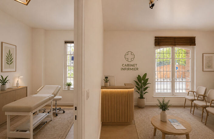 TOULOUSE - LES CHALETS -Bureaux avec forte visibilité de 55.4 m²  carrez. — photo 5