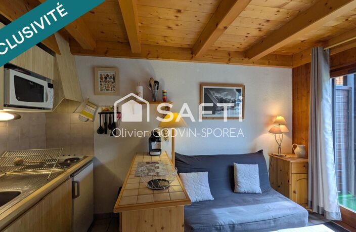 Appartement 2 pièces avec mezzanine au pied des pistes vendu avec Box fermé et grande cave — photo 2