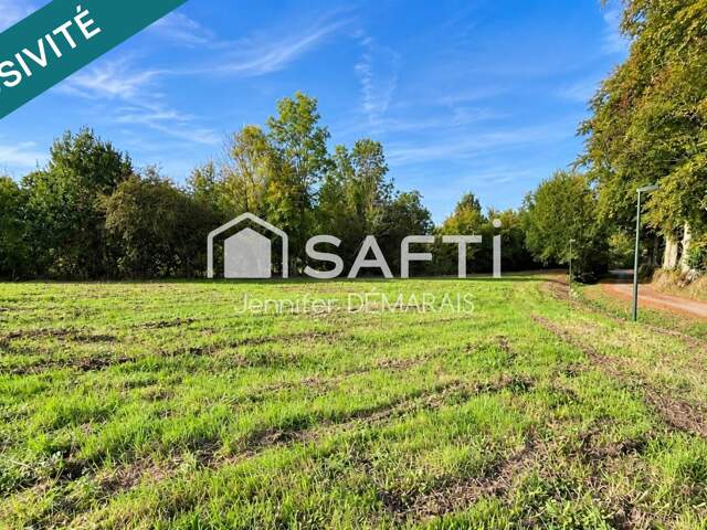 TERRAIN CONSTRUCTIBLE 1005M2 - LAMBERVILLE — photo du bien
