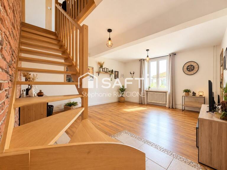 Appartement atypique 4 pièces  114 m²  Rives  Terrasse 16 m² — photo 1