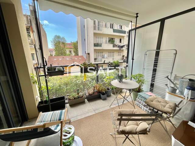 Spacieux et élégant 2 pièces avec large balcon - résidence de 2019 dans le quartier Riquier - TNL - vendu loué — photo du bien