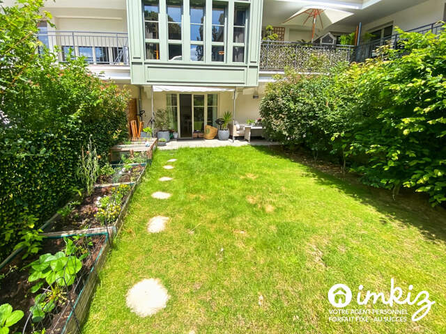 4 pièces en rez-de-jardin avec terrasse, jardin — photo du bien