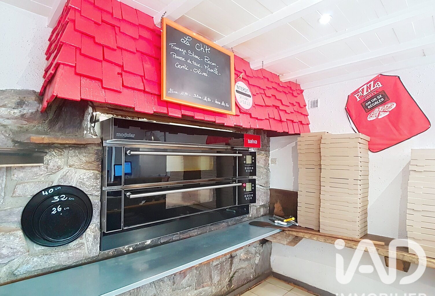 Vente Restaurant 60 m&sup2; — photo 1