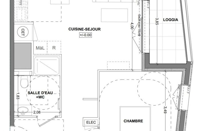 Vente Appartement 2 pièces — photo 5