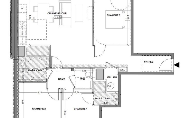 Vente Appartement 4 pièces — photo 5