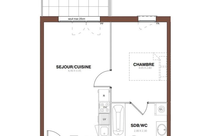 Vente Appartement 2 pièces — photo 5