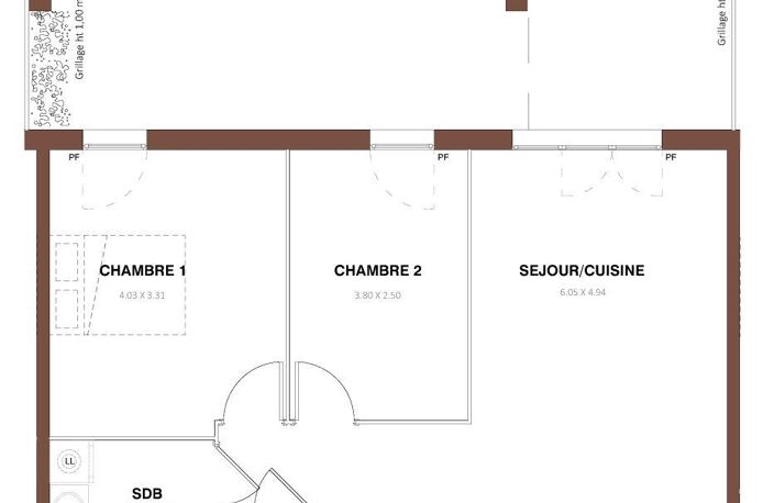 Vente Appartement 3 pièces — photo 5