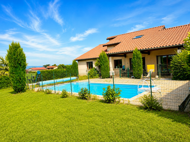 VENTE 69890 LA TOUR DE SALVAGNY MAISON 175 m2 carrez et 200 m2 utiles sur 1500 m2 DE TERRAIN, piscine — photo 1