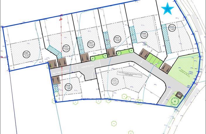 Vente Terrain à bâtir 663 m&sup2; — photo 2