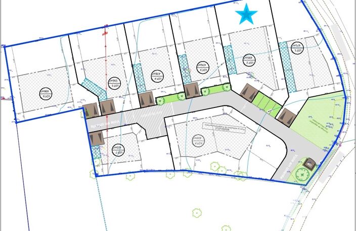 Vente Terrain à bâtir 695 m&sup2; — photo 2