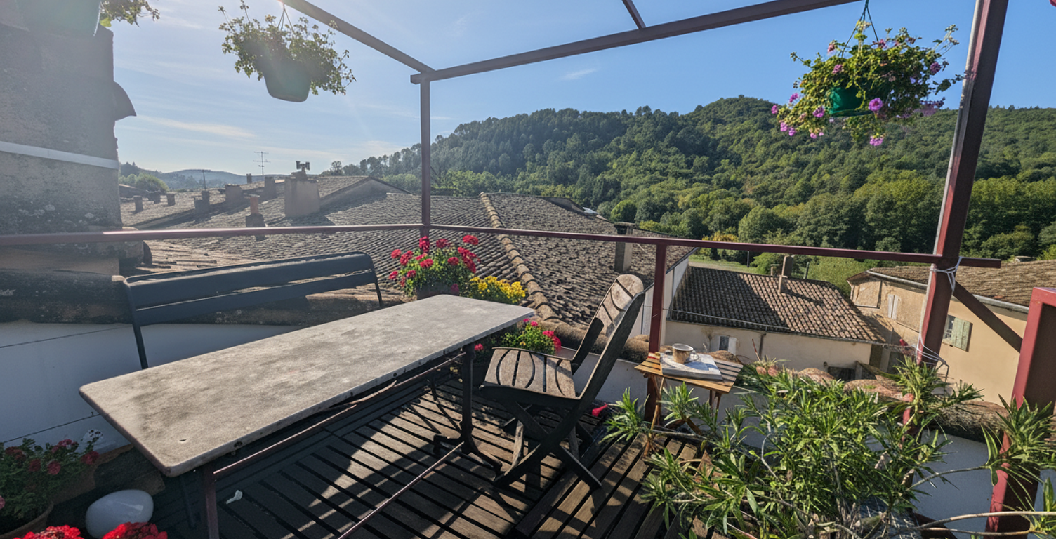 A VENDRE- Bien ATYPIQUE au cœur du village de Lasalle — photo 1
