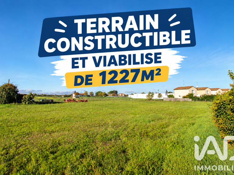 Vente Terrain à bâtir 1 227 m&sup2; — photo 1