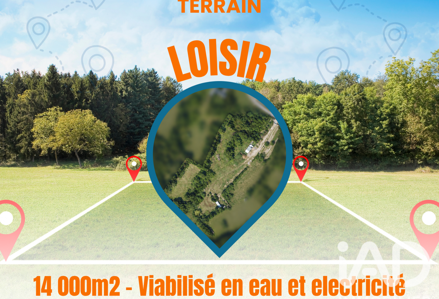 Vente Surface diverse 14 000 m&sup2; — photo 1