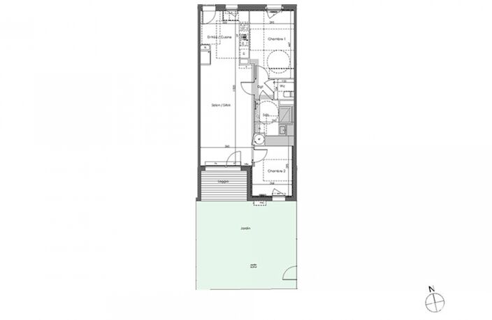 Vente Appartement 3 pièces — photo 3