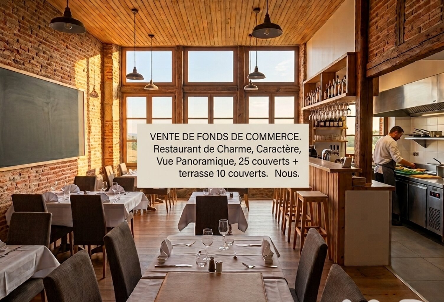 Vente Restaurant 110 m&sup2; — photo 1