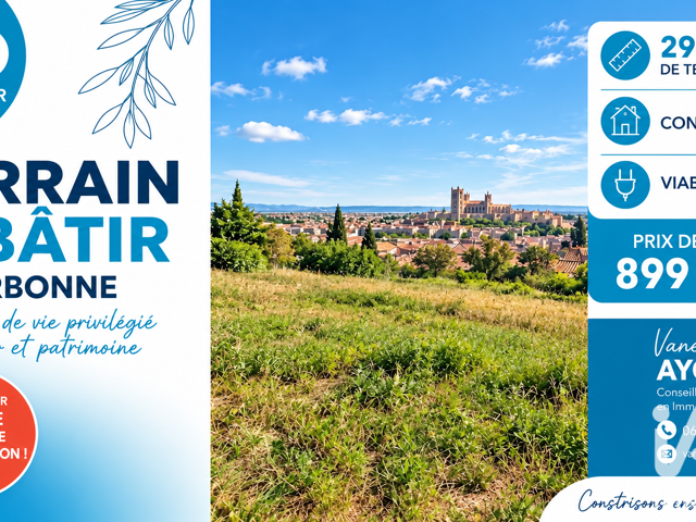 Vente Terrain 2 900 m&sup2; — photo du bien