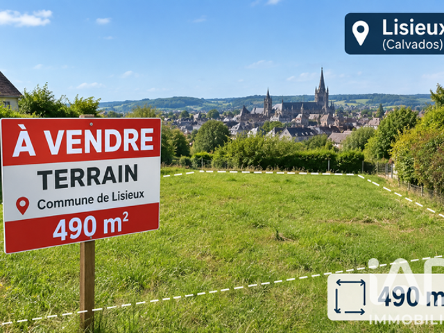 Vente Terrain à bâtir 490 m&sup2; — photo du bien