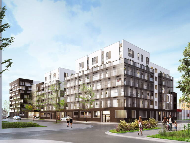 LIVRAISON IMMEDIATE AUBERVILLIERS – APPARTEMENT 3 PIÈCES NEUF AVEC TERRASSE !! — photo 1
