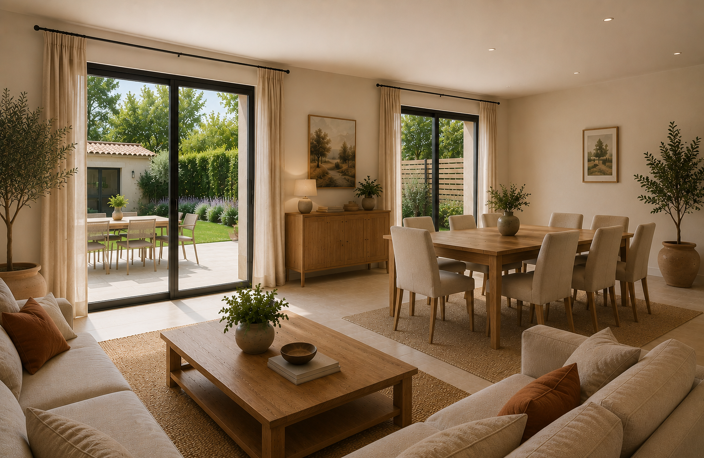 - Maison 4 pièces de 80m² avec garage et jardin de 110m² — photo 2