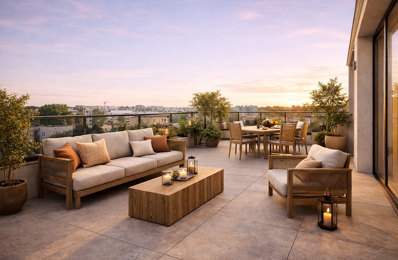 RETOUR DE LOT - CERGY - PROCHE GARE ET ECOLES - T6 DUPLEX - AVEC IMMENSE TERRASSE — photo du bien