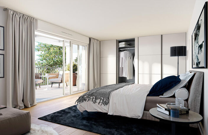 T3 DE 65M² AVEC TERRASSE  A COLOMBES PROCHE TRANSPORTS ET COMMERCES — photo 4