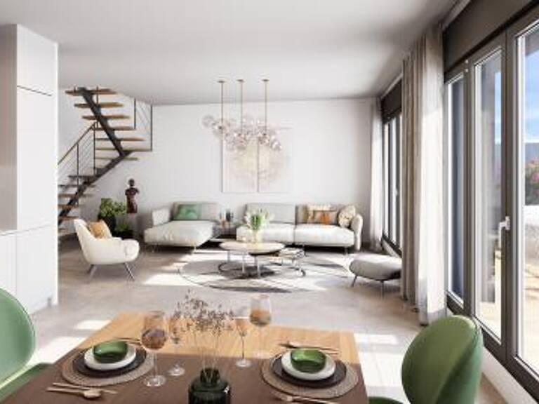 EAUBONNE - 3 PIECES DUPLEX AVEC BALCON — photo 1