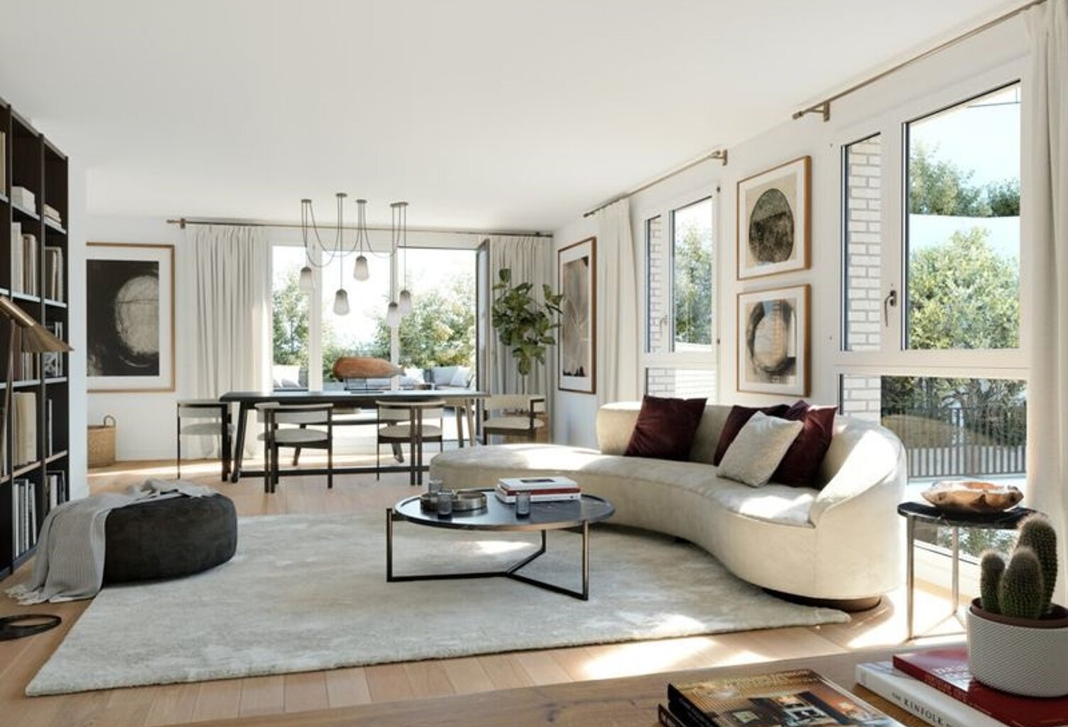 T3 EN REZ-DE-JARDIN - FRAIS DE NOTAIRE OFFERTS - LE PLESSIS BOUCHARD — photo 1