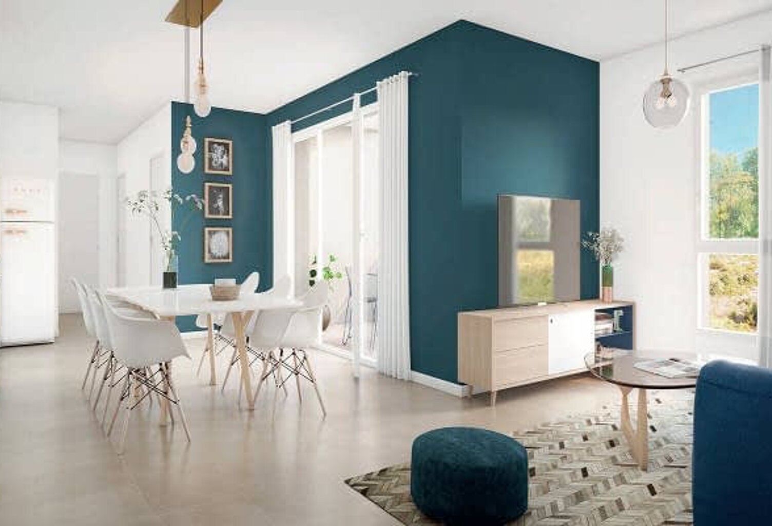T2 - LE PLESSIS BOUCHARD CENTRE VILLE PROCHE COMMERCES ET GARE — photo 1
