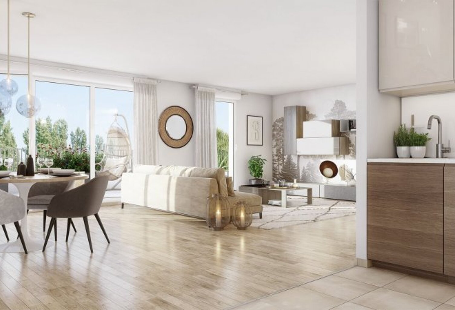 APPARTEMENT T3 - 60M² - SAINT GRATIEN A SEULEMENT 600M DE LA GARE — photo 1
