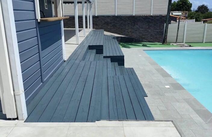 VILLA 4 CHAMBRES AVEC PISCINE  ET VUE MER– SCHOELCHER — photo 5