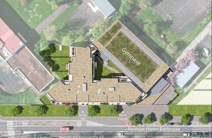 Vente programme neuf T1, T2 48 à 50 m² Drancy (93700) — photo 3