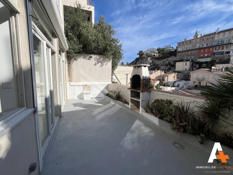 Location Vallon des Auffes : Type 3 non meublé 75m2 avec terrasse de 28m2 — photo 1