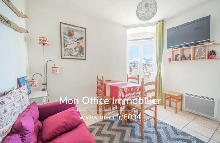 Référence : 7174-TCA. - Appartement T2 bis avec coin nuit fermé - Vue pointe percée sans vis à vis - Casier à ski — photo 2