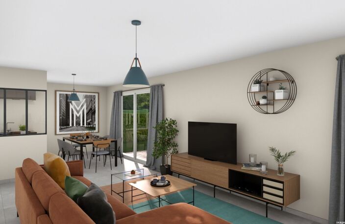 Projet de construction d'une maison 62 m² avec terrain à CHARBONNIERES-LES-VIEILLES (63) — photo 4
