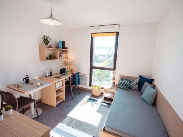 A LOUER - STUDIO 18m² CAMPUS VALENCE BRIFFAUT — photo du bien