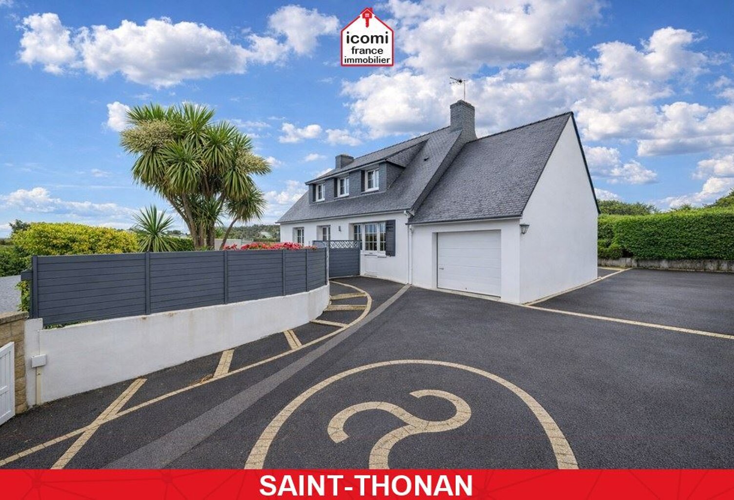 FINISTERE - Saint-Thonan (29800) - A VENDRE - MAISON 147M² - 5 CHAMBRES - GRANDE PIECE DE VIE - POMPE A CHALEUR - TOITURE RECENTE - DPE A - RARE - EN IMPASSE — photo 1