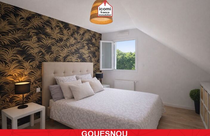FINISTERE - Gouesnou (29850) - A VENDRE - MAISON CONTEMPORAINE DE 2021 - PIECE DE VIE TRIPLE - 4 CHAMBRES - TERRAIN 330M² - DPE DOUBLE A - MAISON GUILLERM - RARE — photo 4