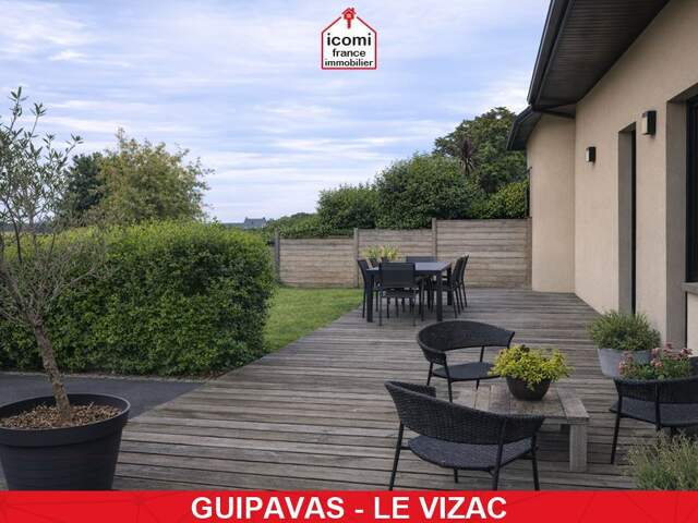 FINISTERE - Gouesnou (29850) - A VENDRE - MAISON CONTEMPORAINE DE 2021 - PIECE DE VIE TRIPLE - 4 CHAMBRES - TERRAIN 330M² - DPE DOUBLE A - MAISON GUILLERM - NON MITOYEN - RARE — photo du bien
