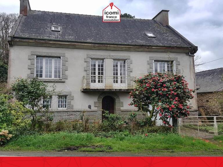 FINISTERE - Spézet (29540) - A VENDRE - MAISON DE 170M² - JARDIN  CLOS DE 871M² ET UNE PARTIE BOISEE DE 1 HECTARE - 4 CHAMBRES - GARAGE - GRENIER AMENAGEABLE - DEPENDANCE  A RENOVER DE 100M² — photo 1