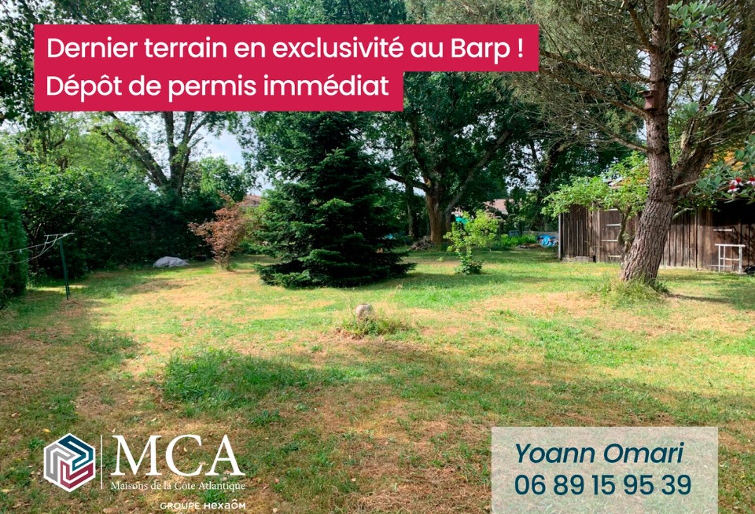 Terrain à bâtir à Le Barp (33114) — photo 1