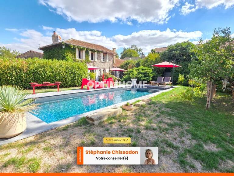 SUPERBE MAISON EN PIERRE AVEC PISCINE ET JARDIN BUCOLIQUE - UN VRAI COUP DE COEUR - — photo 1