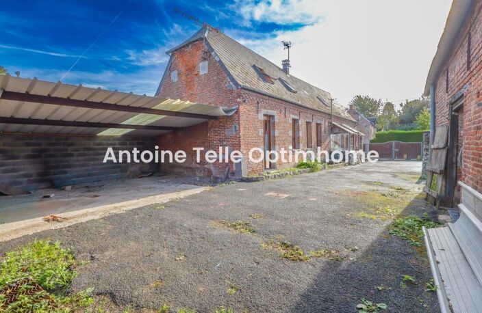 BAZUEL 59360 - Longère individuelle à conforter avec grange, dépendances & jardin clos sur 810m² — photo 2