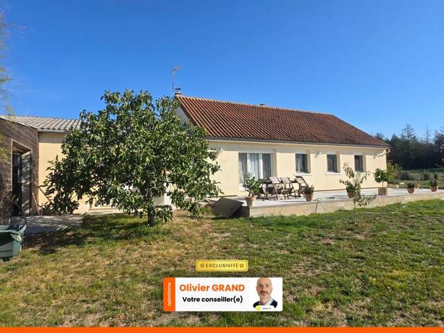 Pavillon contemporain 6p avec Garage double et Grand jardin - Environnement campagne — photo du bien