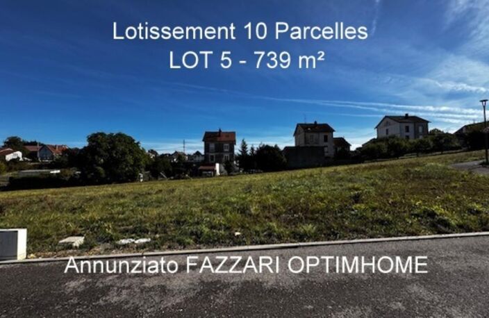 Stenay 55700 terrain à bâtir viabilisé 739 m² Lot n° 5   |   Lotissement Les Vergers   |   37 255 € honoraires inclus — photo 2