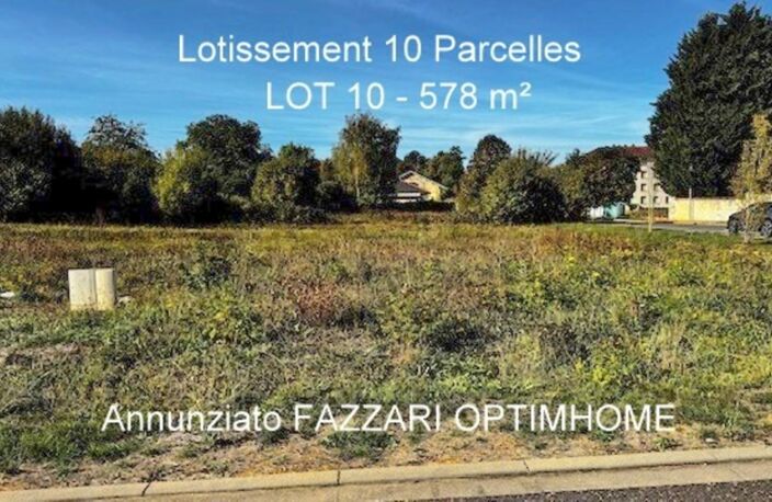 Stenay 55700 terrain à bâtir viabilisé 739 m² Lot n° 5   |   Lotissement Les Vergers   |   37 255 € honoraires inclus — photo 5