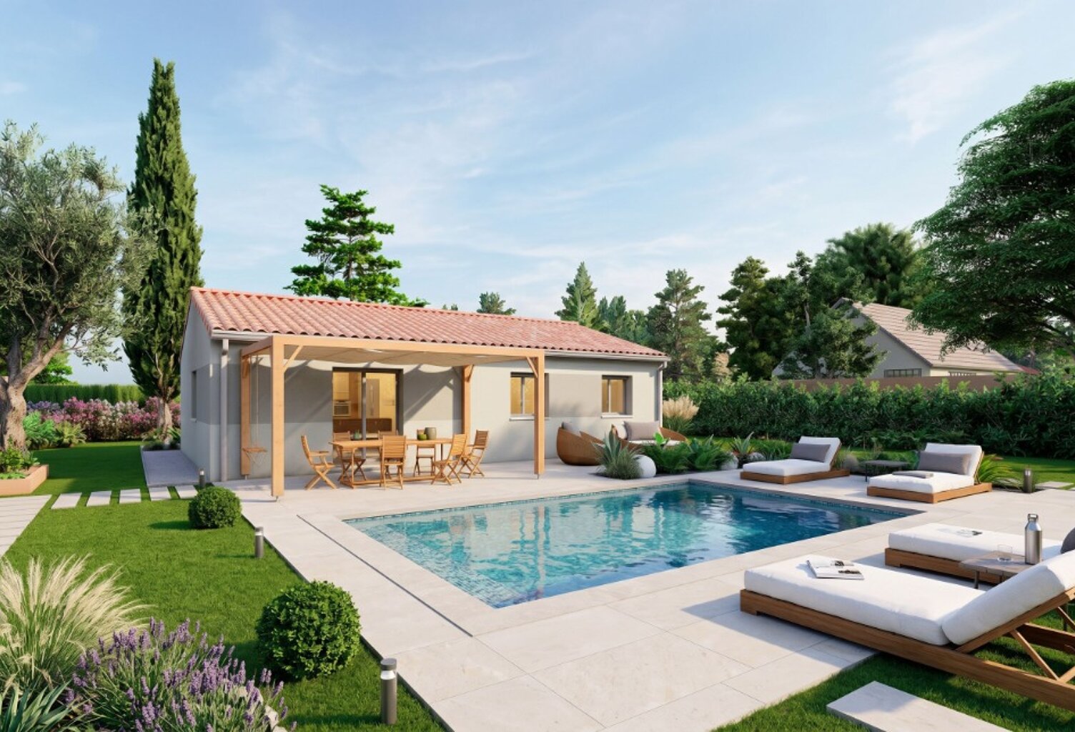 Maison à construire à Castres-Gironde (33640) — photo 1