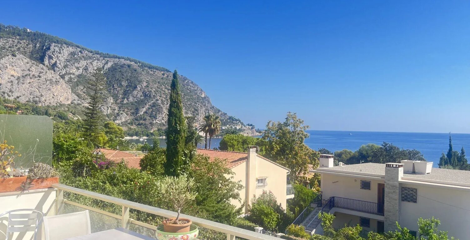 Eze bord de Mer, duplex 4 pièces, vue mer — photo 1