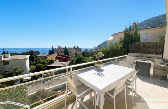 Eze bord de Mer, duplex 4 pièces, vue mer — photo 5